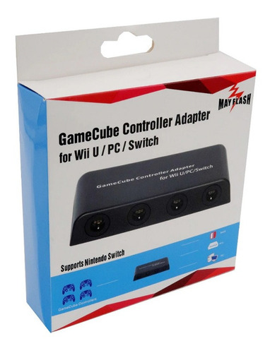 Adaptador Gamecube Myflash Para Nintendo Switch, Wii U Y Pc