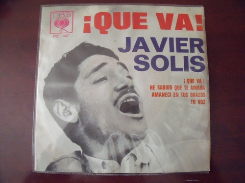 Ep Javier Solis, Que Va (Usado)
