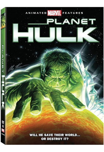 Planet Hulk Pelicula Dvd Original Sellada