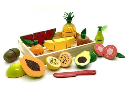 Imagem 1 de 1 de Coleção Comidinhas - Kit Frutinhas Com Corte 11 Frutas Com F