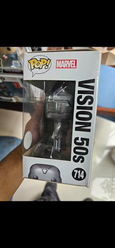 Funko Marvel Wandavision Vision 50s 714 Normal Y Chase Daño (Usado)