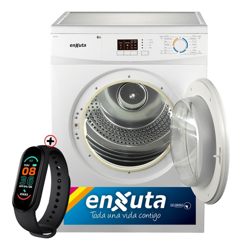 Secarropas Enxuta Senx860 6kg Blanco + Smartwatch