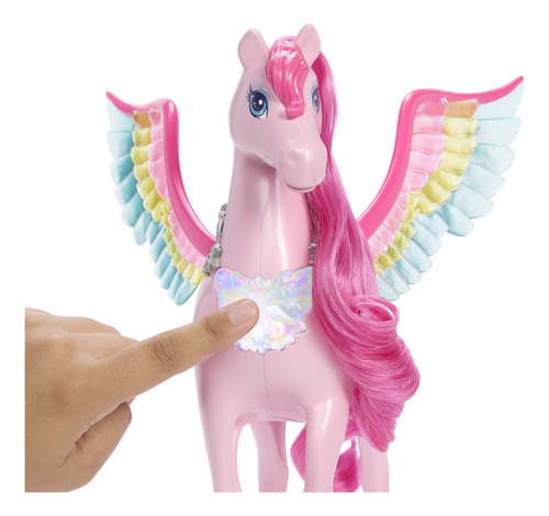 Un Toque De Magia Pegaso Y Accesorio Barbie A Touch Of Magic