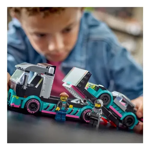 Lego City - Carro De Corrida E Caminhão-cegonha - 60406 Quantidade
