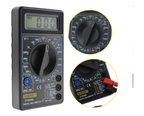 Multímetro Digital Lcd Dt-830b