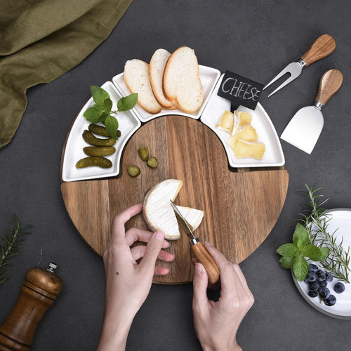 Juego De Tablas De Queso, Servidor De Queso, Plato Para
