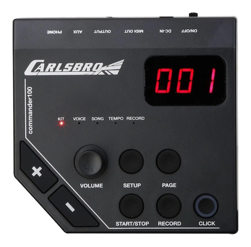 Bateria Electrica Carlsbro Club100 C/asiento +audifonos