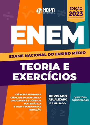 Apostila Enem 2023: Apostila Enem 2023, De Professores Especializados., Vol. Volume Único. Editora Nova Concursos, Capa Mole Em Português, 2023