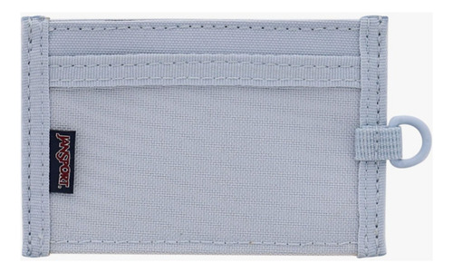 Tarjetero Jansport Cartera Casual Core Cardholder Wallet Color Azul Claro Diseño De La Tela Liso
