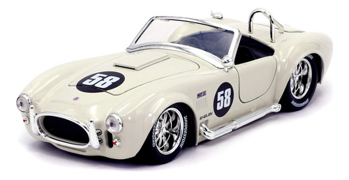 Jada Toys Bigtime Muscle 1:24 1965 Shelby Cobra 427 S/c Die-