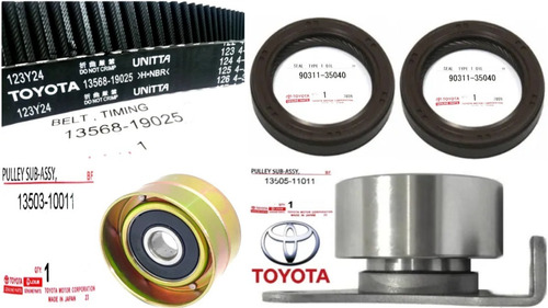 Kit Correa Tiempo Toyota Starlet 1.3 2e 1992 Al 1999 Tienda