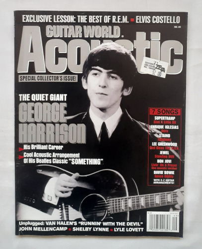 George Harrison Guitar World Acoustic Revista Partituras 