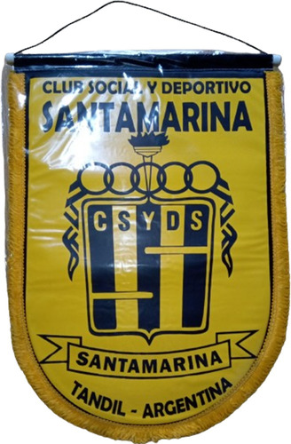 Banderin Grande Ramon Santamarina Tandil