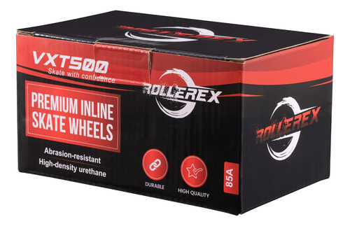Rollerex Vxt500 - Ruedas De Patinaje En Línea (varios Tamaño