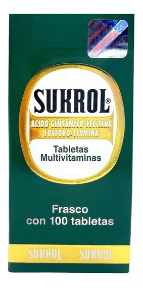 Sukrol Multivitaminico 100 Tabletas