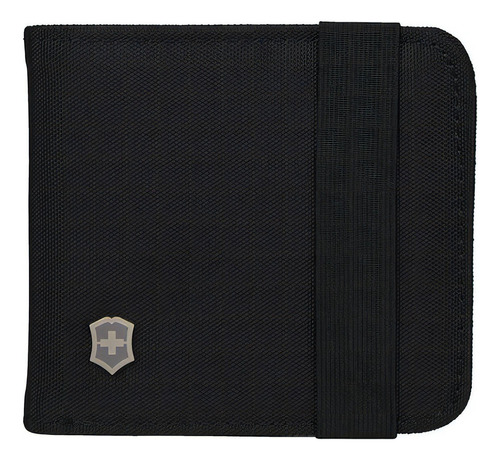 Victorinox Bi-Fold billetera negra