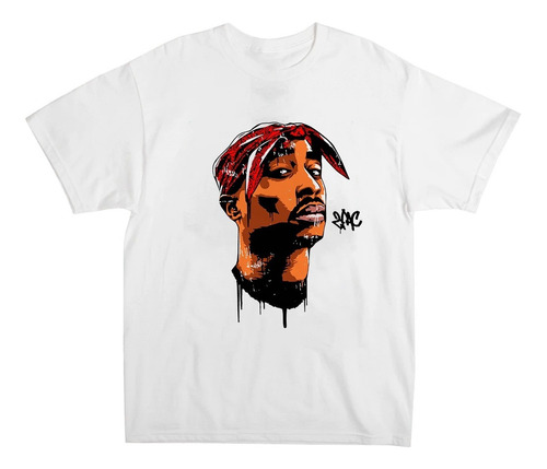 Camisa Camiseta Tupac Rapper Mc