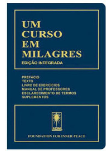 Um Curso Em Milagres - Edição Integrada