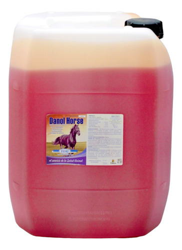 Danol Horse Shampoo Jabon Liquido Para Caballos Fiori 20l