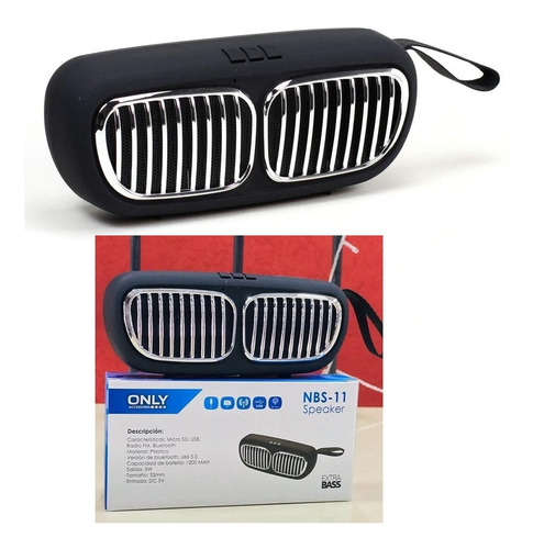Parlante Portátil Bluetooth Inalámbrico Super Bass Nbs-11