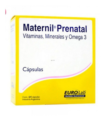 Eurolab Suplemento Dietario Maternil Prenatal