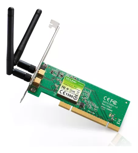 Tarjeta de Red Inalámbrica WI-FI TP-Link N300, 2 Antenas, 300 Mbps