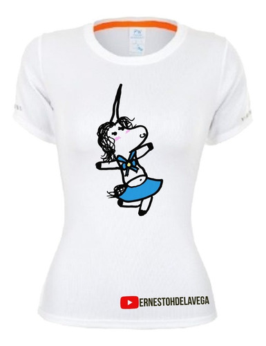 Imagen 2 de 3 de Unicornio Kaede Playera Deportiva + Taza