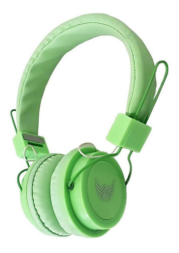 Fone Ouvido Headphone Dobrável Microfone A-896 Verde