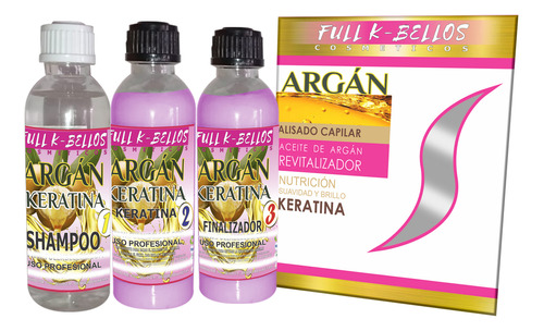 Argan Keratina Kit 60ml - mL a $167