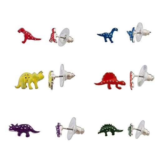 Lux Accesorios Múltiples Stud Pendientes De Las Mujeres Dete
