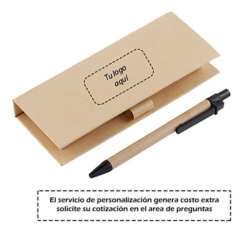 Imagen 3 de 9 de Estuche De Cartón Con Notas