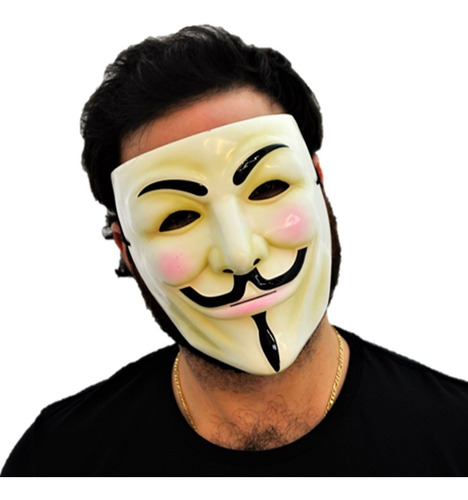 Mascara V De Vendetta Anonimo Warner Bros Original