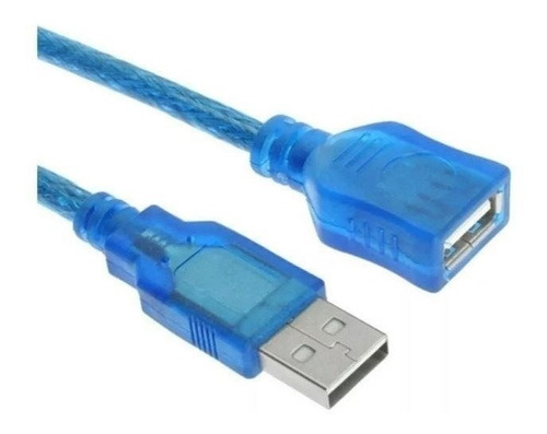 Alargue Usb 2.0 Mallado Con Filtro De 3 Metros Macho Hembra