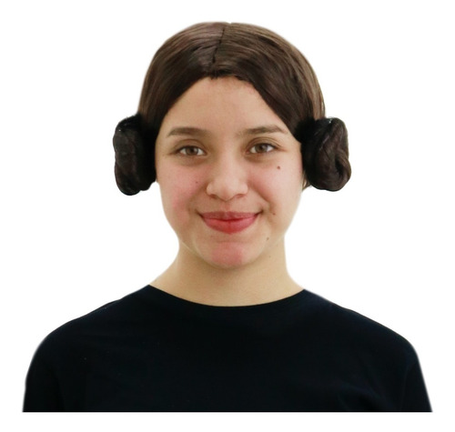 Peluca Princesa Leia Star Wars