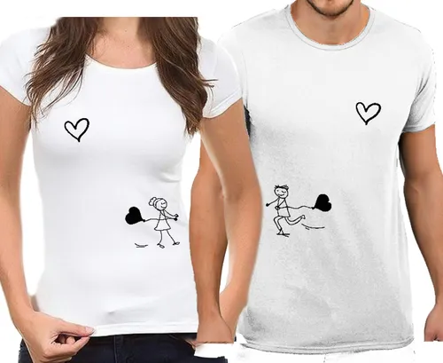 Playeras el y ella hotsell