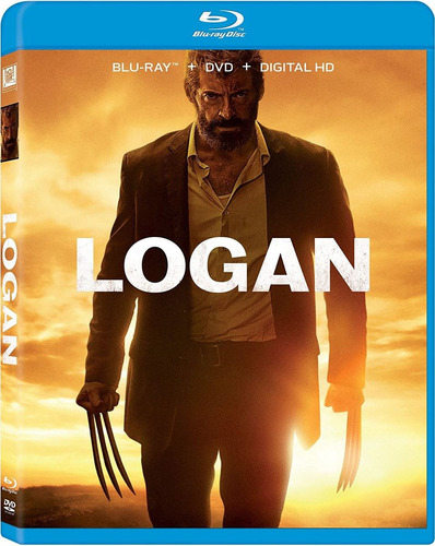 Logan - Blu-ray+dvd, Nueva Y Original