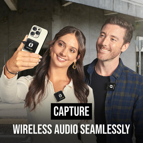 Sistema de microfone sem fio Red Wireless Me Dual Set B