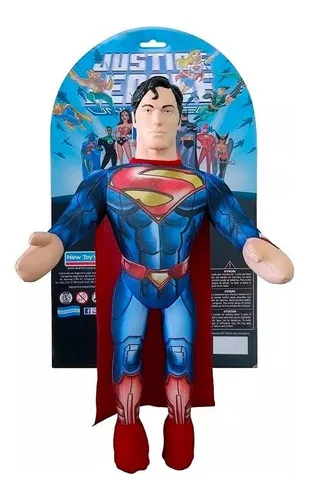 Obstinado Construir sobre alcohol Superman Muñeco Soft Liga De La Justicia 47 Cm Newtoys