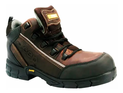 Botas Jeep 5101 Hombre Café - Trabajo