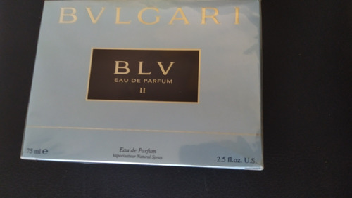 Perfume Bvlgari Blv Ii   75 Ml