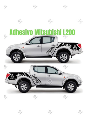 Adhesivo Mitsubishi L200 Dakar