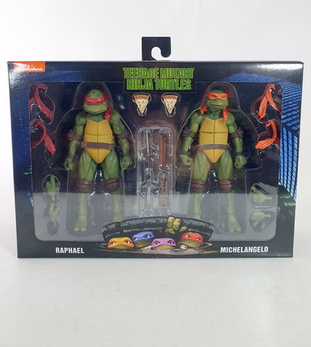 Tortugas Ninja Tmnt Raphael Y Michelangelo Neca Rct