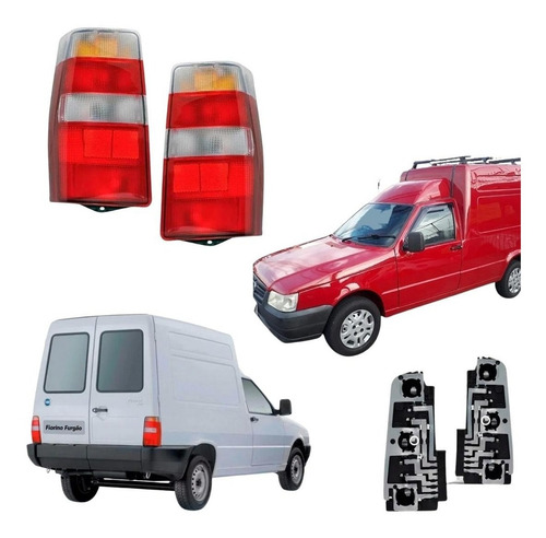 Kit Lanterna Com Circuito Fiorino 1987 A 2012 Completa