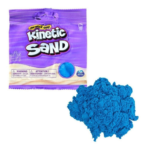 Arena Cinetica Moldeable Kinetic Sand Bolsita 57 Gr Original