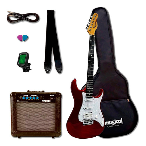 Guitarra Tagima Tg-520 Tg 520 Ca Kit Com Amp