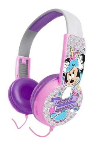 Audifonos Disney Minnie Bluetooth Hp210010-noc-esp Color Rosa