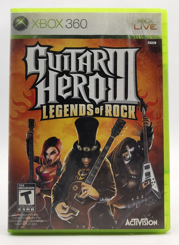 Guitar Hero Iii Legends Of Rock Xbox 360 3 * R G Gallery