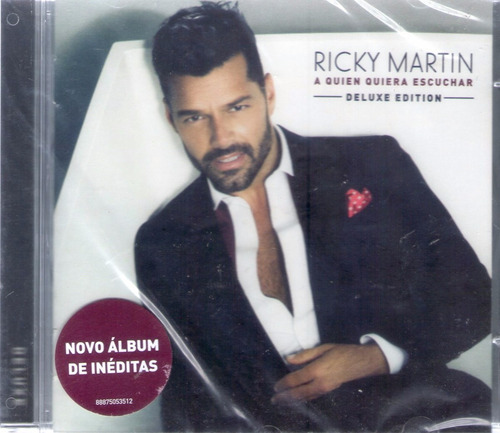 Cd Ricky Martin A Quien Quiera Escuchar Deluxe