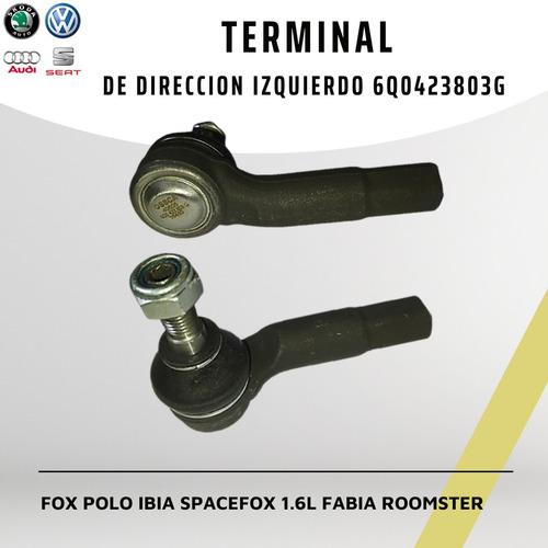 Terminal De Direccion Izquierdo Polo Fox Ibiza Cordoba 
