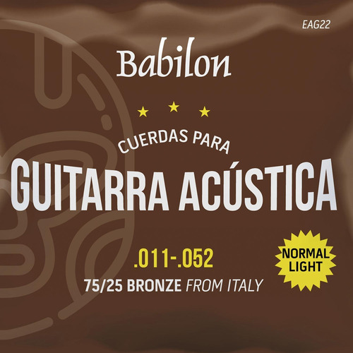 Juego De Cuerdas P/guitarra Acústica Phosphor Bronze 11-52